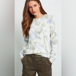 Rails Venus Mint Green Tye Dye Sweater Size M
